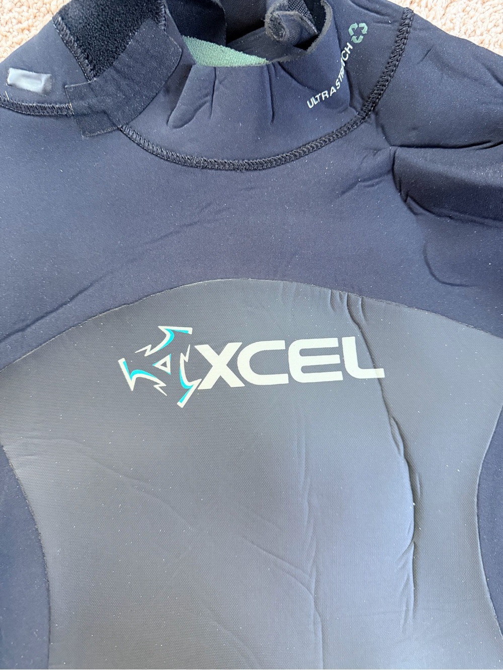 Woman’s Black Neoprene Swim Top - Thermal Surf Rashguard
